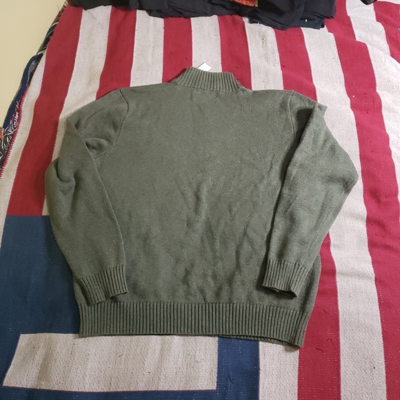 Polo Quarter Zip Sweater XL Deadstock - Picture 2 of 6
